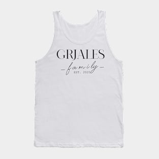 Grjales Family EST. 2020, Surname, Grjales Tank Top